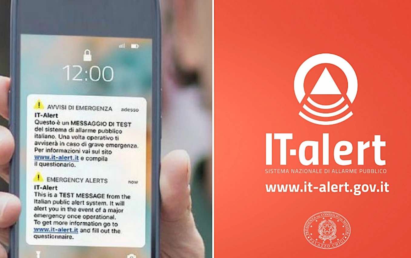 Test Ti-Alert oggi in Abruzzo: ecco i casi nei quali sarà usato dalla Protezione civile