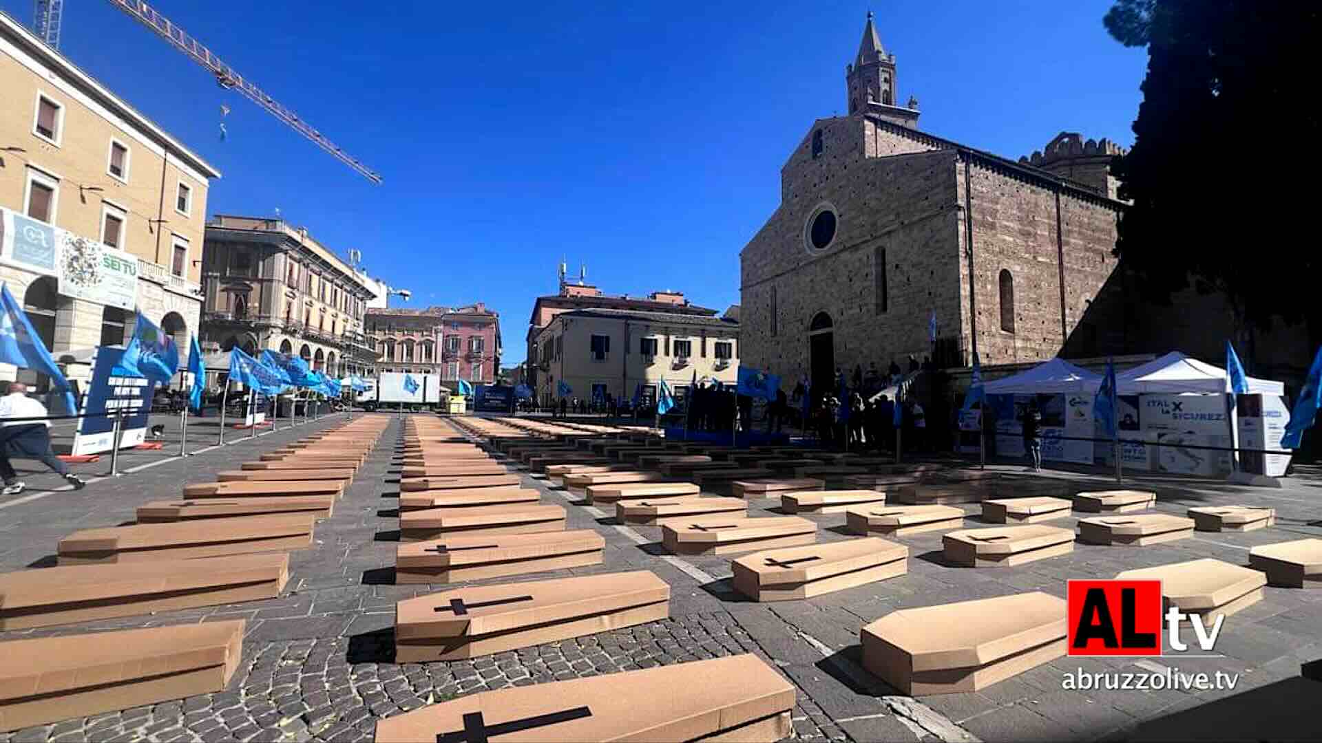 Morti sul lavoro: in Abruzzo dieci vittime dall'inizio dell'anno. Maglia nera al Chietino