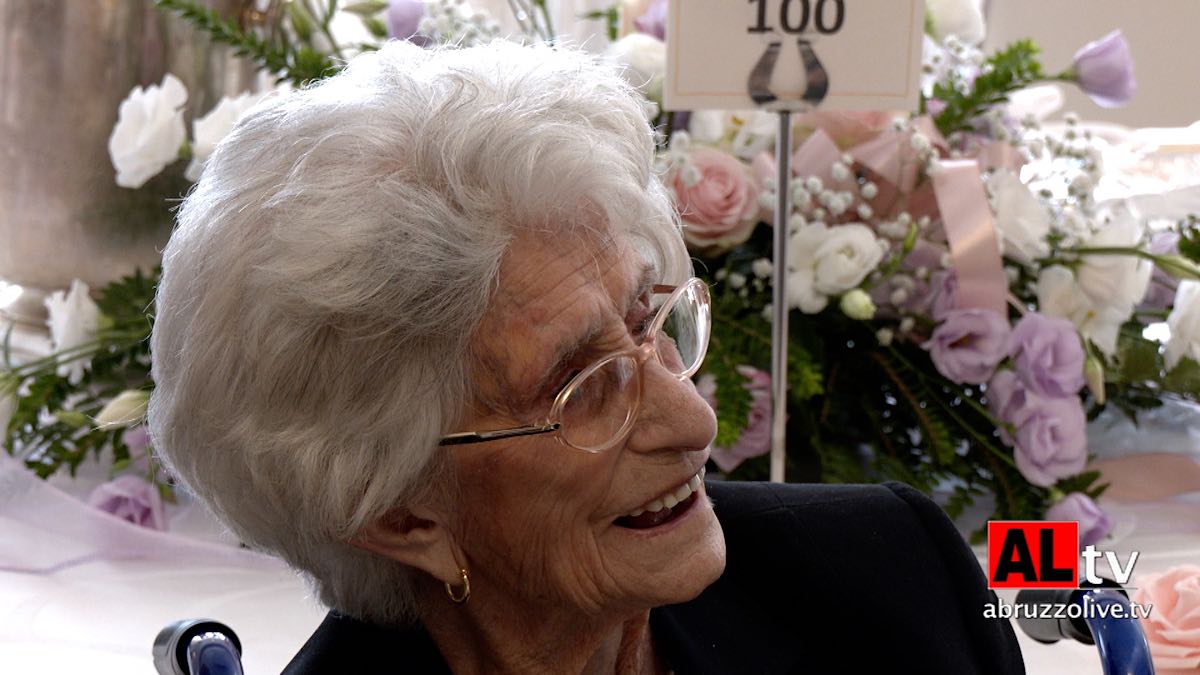 Lanciano. Grande festa per i 100 anni di Maria Domenica Di Cosmo - VIDEO