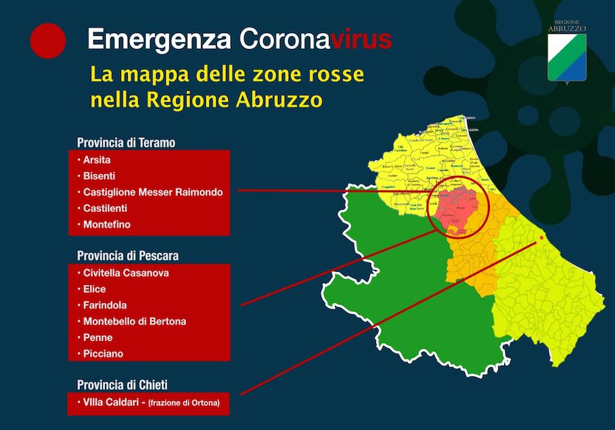 Coronavirus. 'Zona rossa' prorogata in dodici comuni