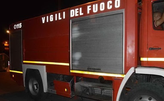 Lanciano, incendio alle Officine Prosini