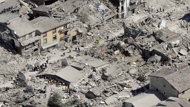 Terremoto centro Italia. Marsilio: 'Ricostruzione deve ancora partire'