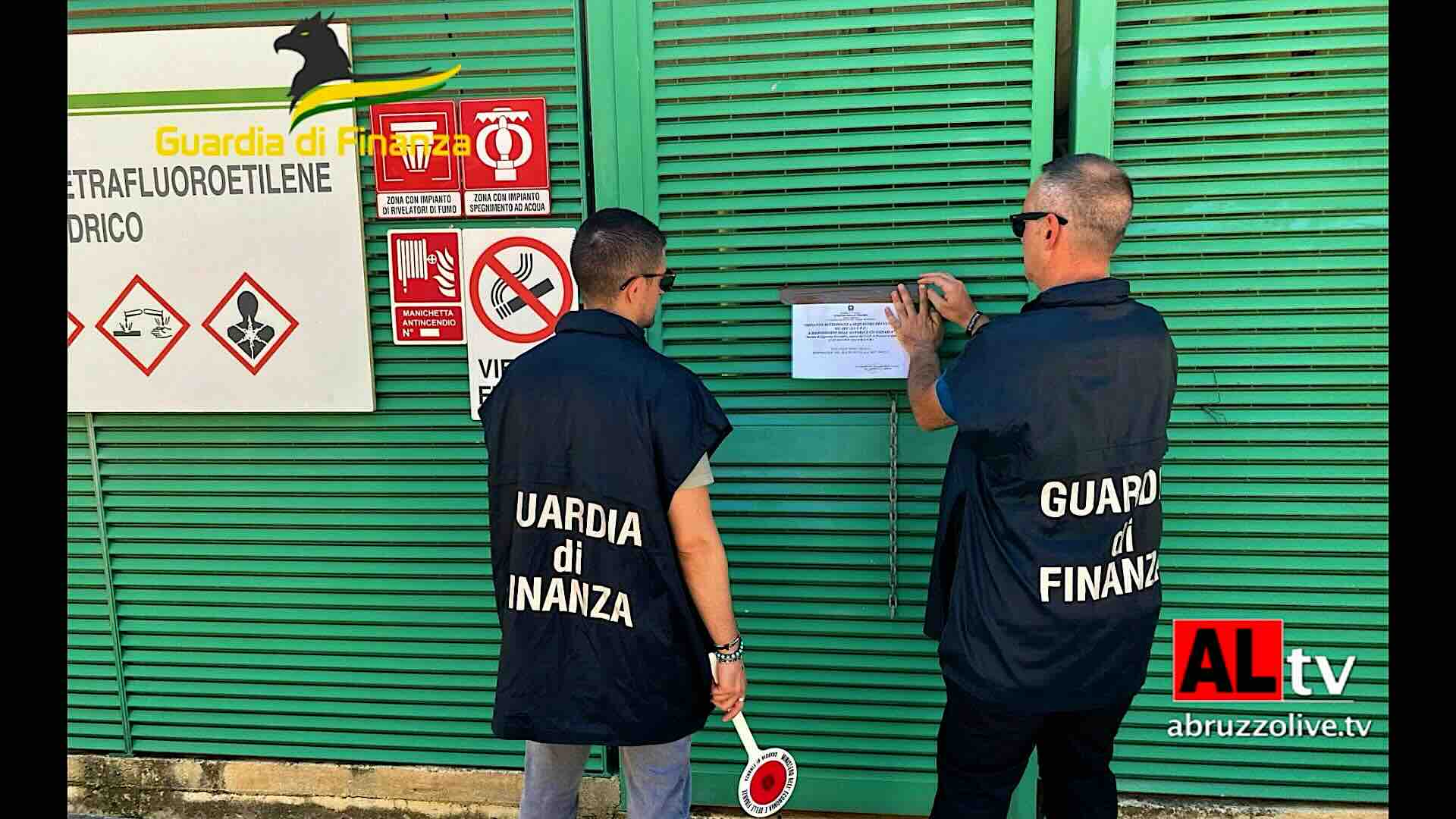 Veleni a Bussi sul Tirino: sotto sequestro azienda del polo chimico