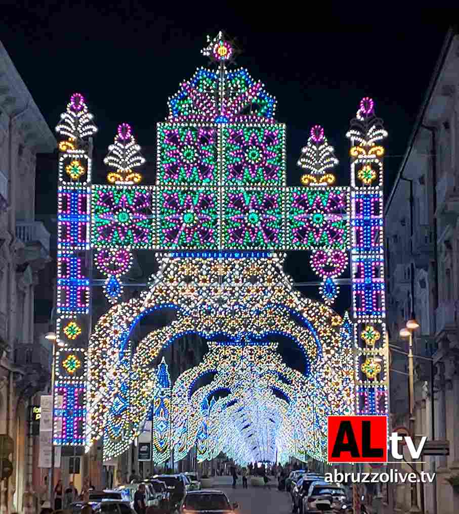 Feste di settembre a Lanciano: svelate in anticipo le luminarie