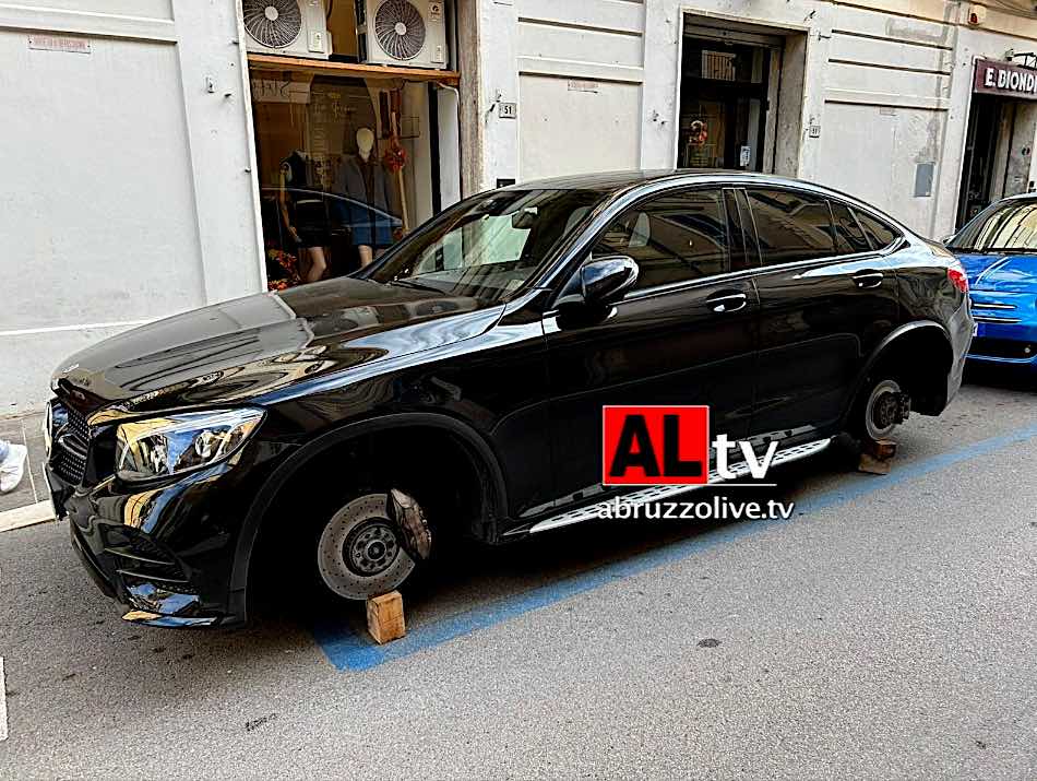 Notte di furti. A Lanciano in azione ladri di gomme e di auto