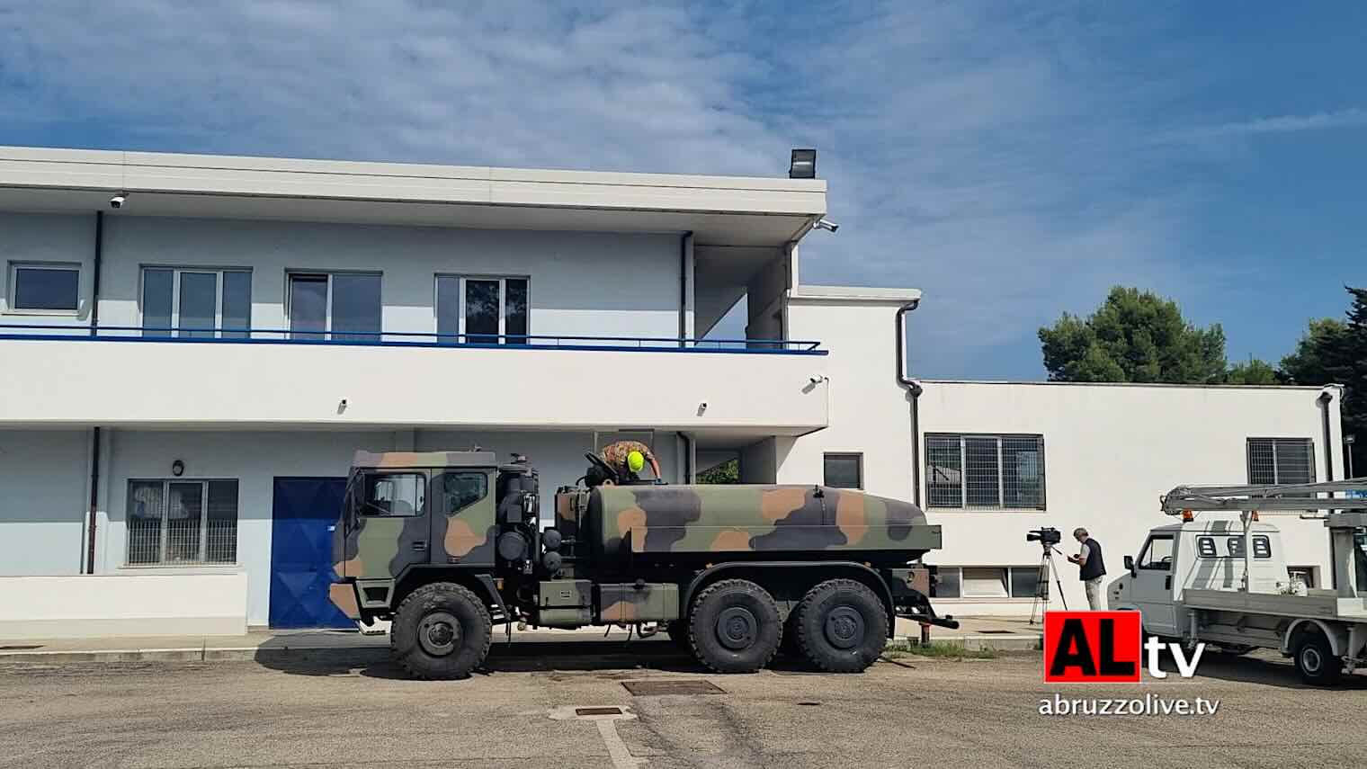 Emergenza idrica. Nel Vastese autobotti dell'Esercito e della Protezione civile