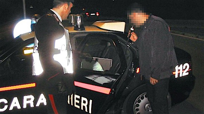 Lanciano. Controlli dei carabinieri: sei denunce per guida in stato di ebbrezza