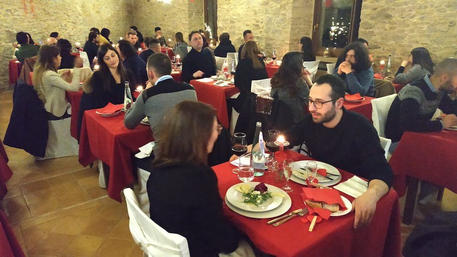 Crecchio. In nome dell'amore: cena speciale per 34 coppie... Organizzata dall'Ufficio pastorale diocesano