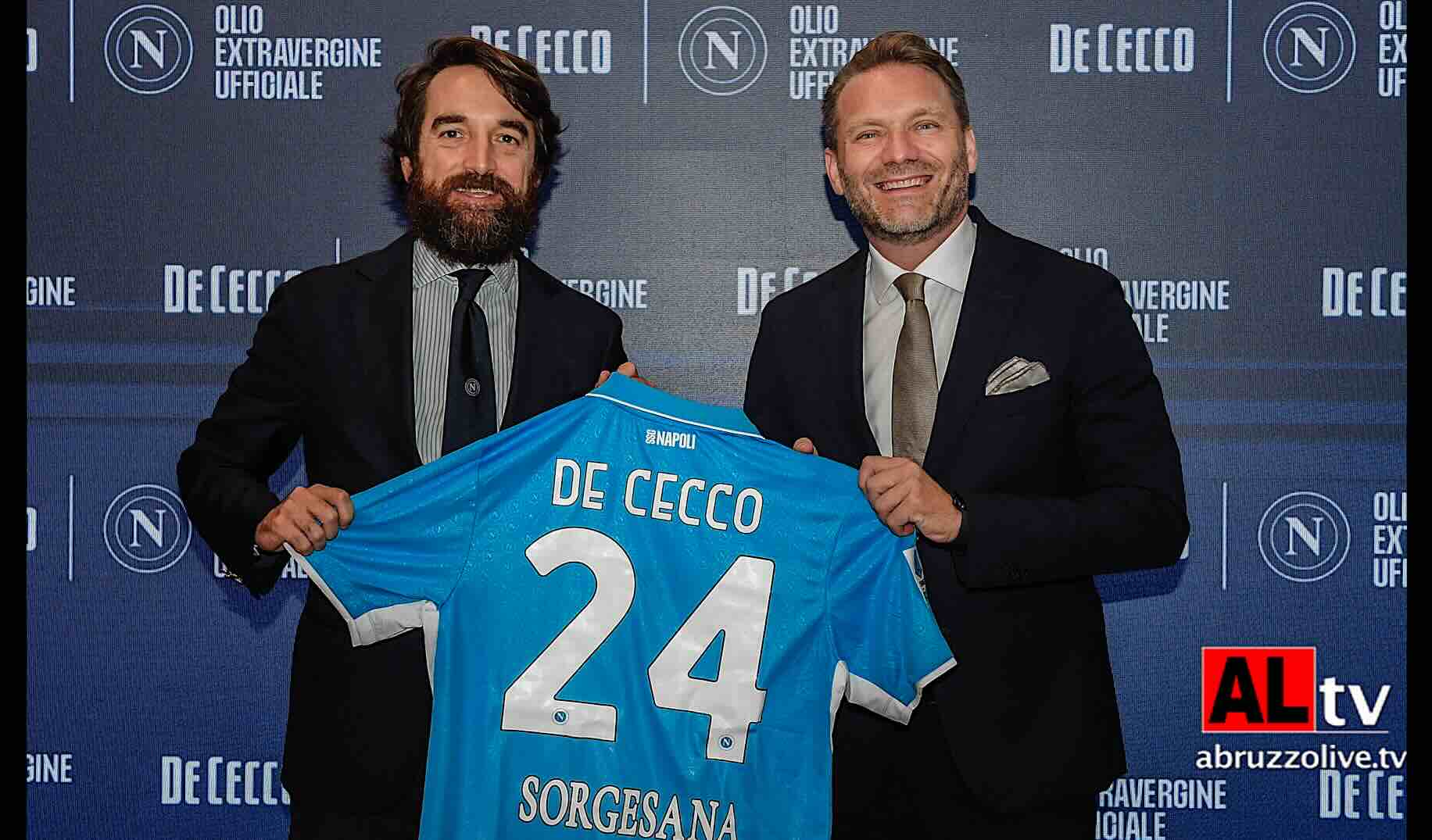 Gruppo alimentare De Cecco e Napoli Calcio insieme grazie all'extravergine di oliva