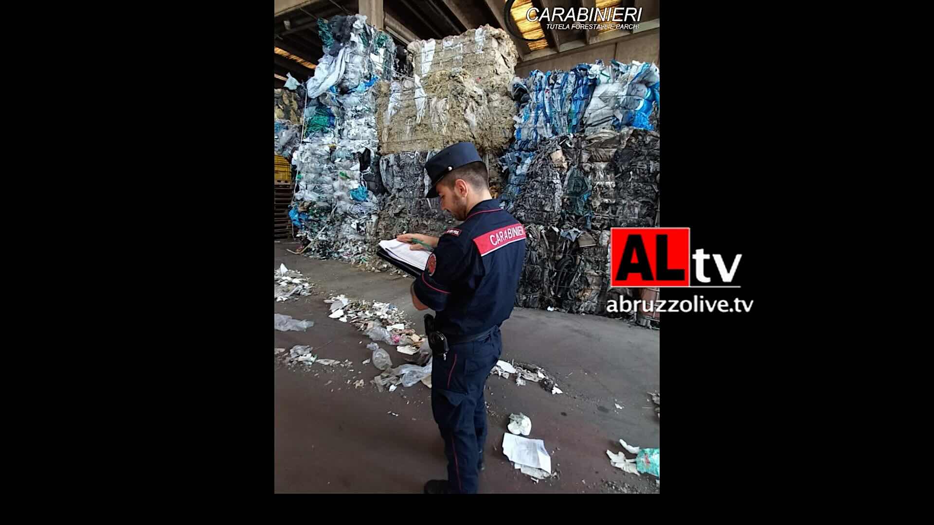 Incendio alla New Deal a Lanciano: violazioni ambientali e denuncia della Forestale