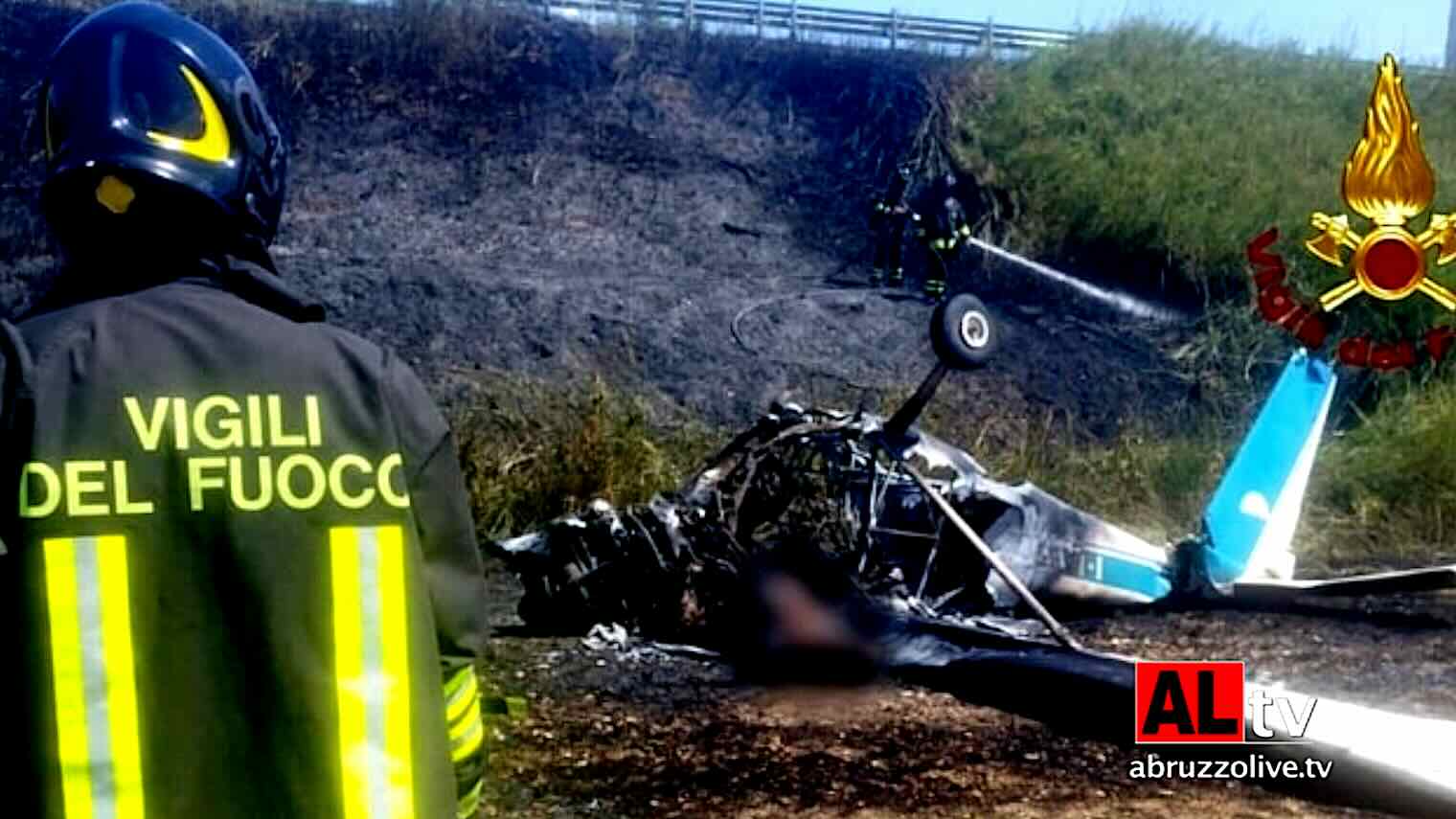 Aereo biposto precipita a Terni, morti veterinario e imprenditore di Pescara