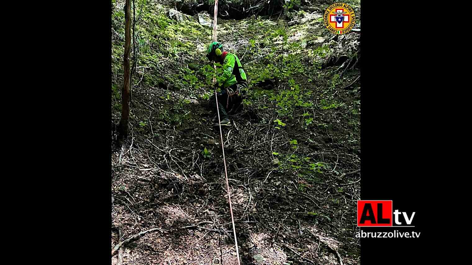 Precipita in greto torrente mentre raccoglie funghi: è grave 