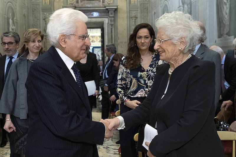 Atessa. Giorno della memoria. Domani Liliana Segre in collegamento video con gli studenti