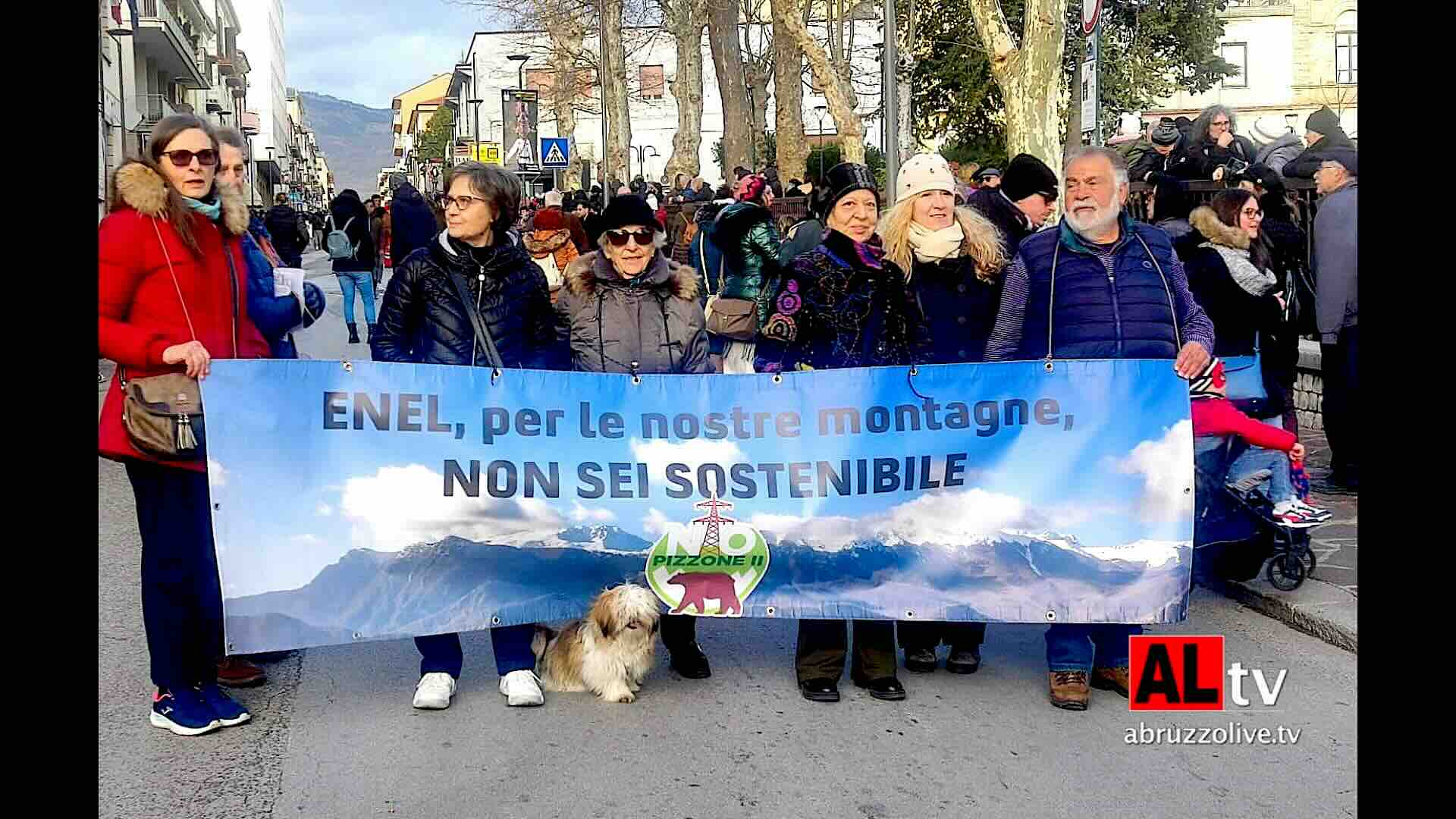 Pizzone II di Enel tra Abruzzo e Molise. 'Progetto devastante, con distruzione totale di boschi'