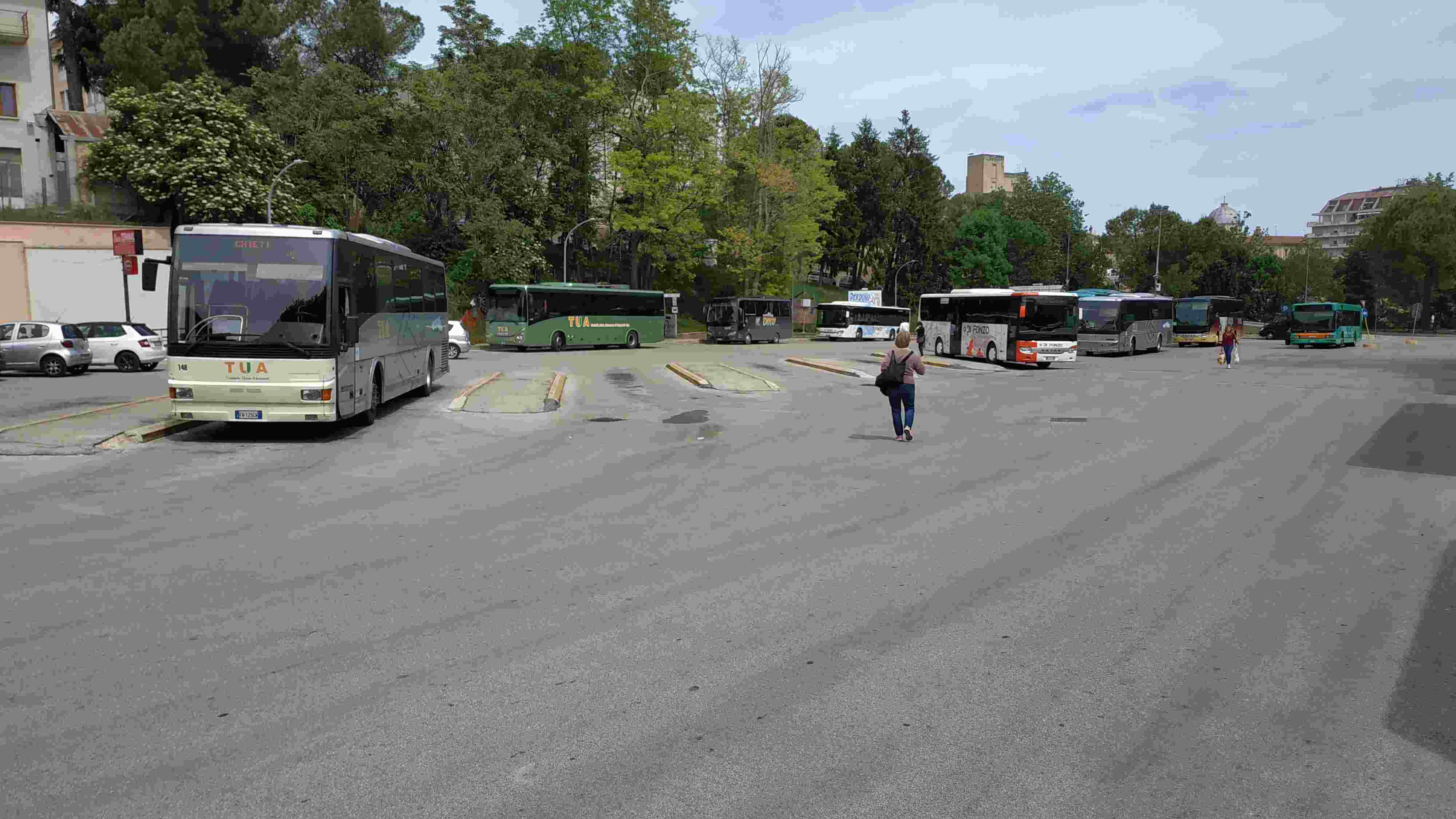 Lanciano, terminal bus della Pietrosa senza sicurezza: la denuncia dell'Ugl