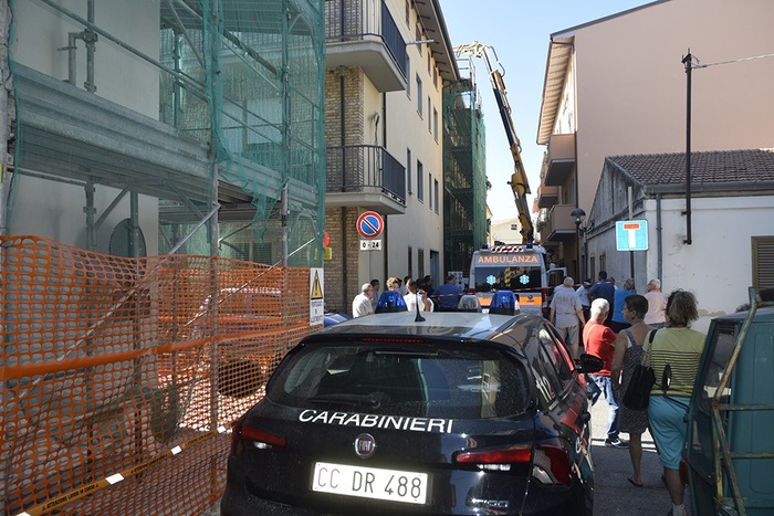 Imprenditore edile muore a San Salvo in un incidente in cantiere