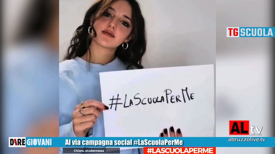 Tg scuola. Al via campagna social #LaScuolaPerMe - VIDEO