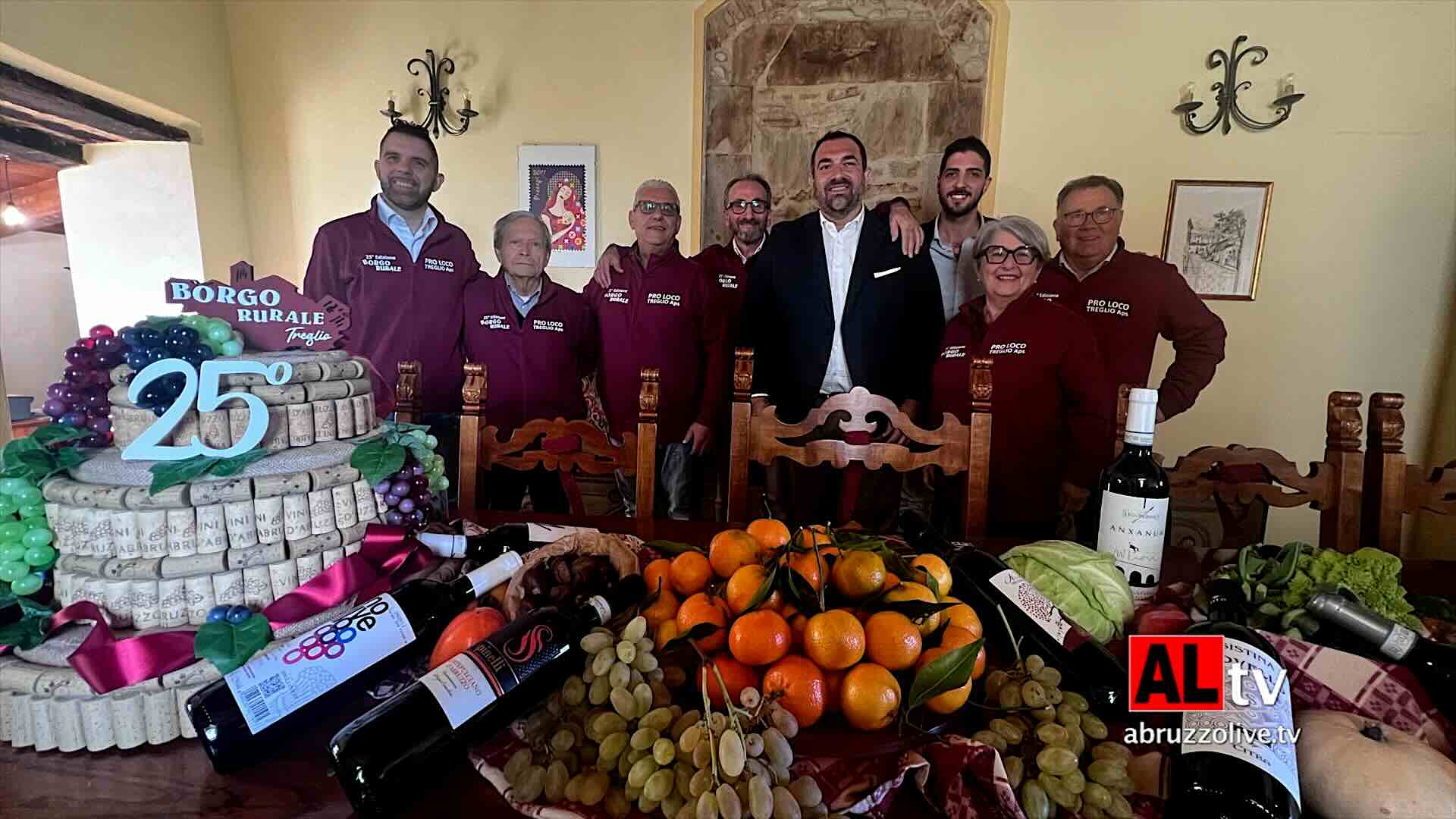 Riecco 'Borgo rurale': Treglio in festa il 9 e 10 novembre con vino e cucina della tradizione